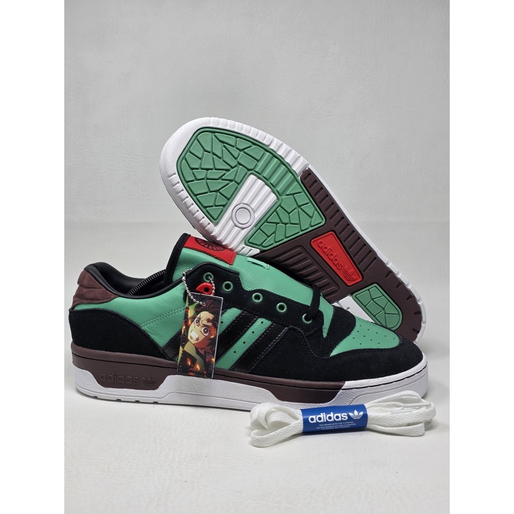 adidas Originals Rivalry Low Demon Slayer Tanjiro Mens Size 11.5 JI3312 New